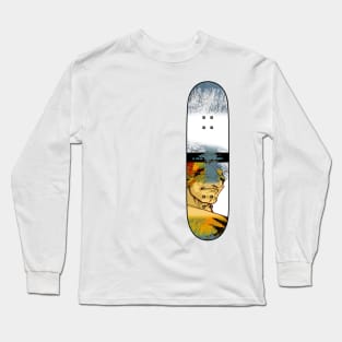 Distressed Skateboard - NC - Sagat Long Sleeve T-Shirt